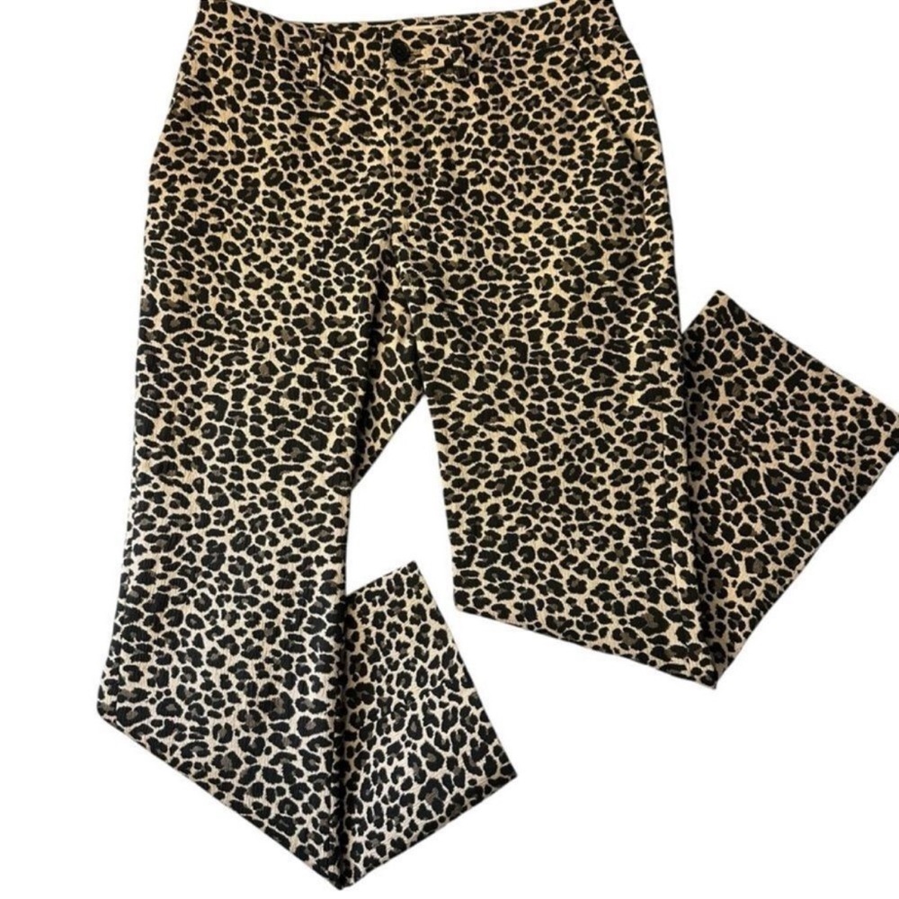 Zadig & Voltaire Polis Jac Leo Pants. Leopard Print.  Size 38 France/Medium/8 US - Picture 4 of 14